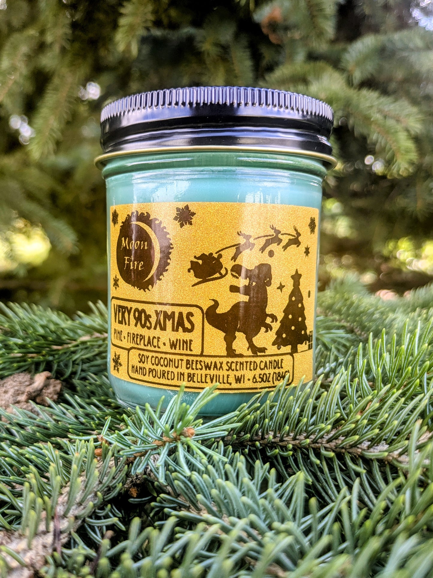 Very 90s Xmas Candle