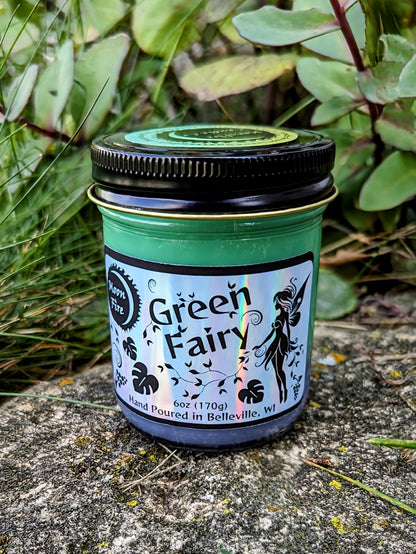 Green Fairy Candle