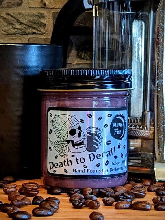 Death to Decaf Candle