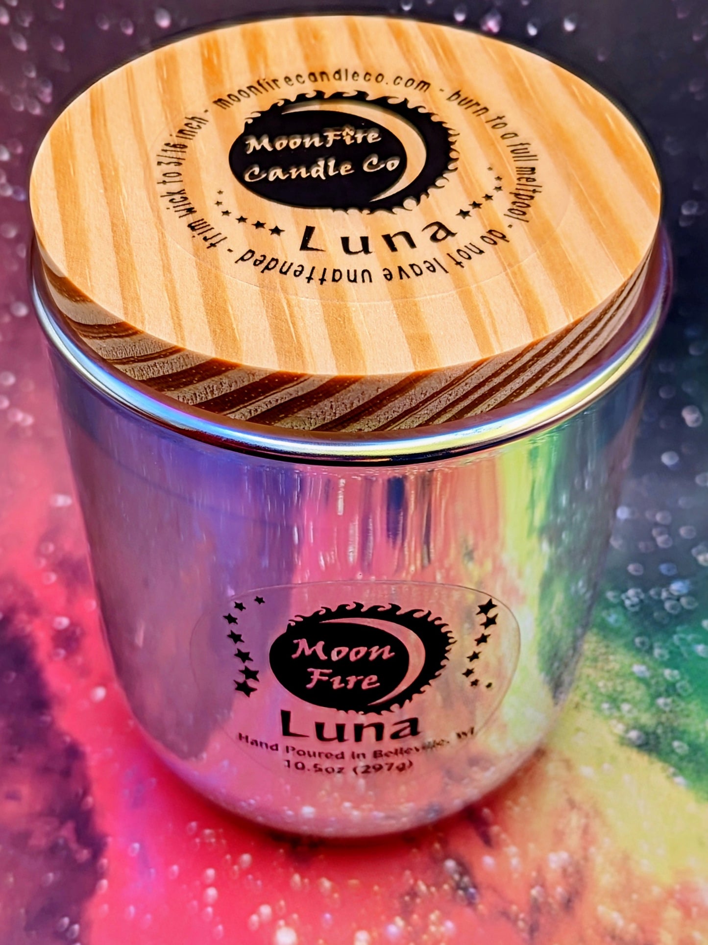 Luna Wooden X Wick Candle