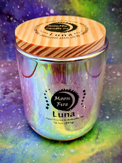 Luna Wooden X Wick Candle