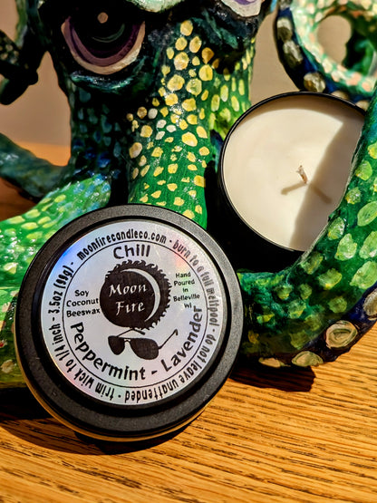 Mood - Chill - Peppermint Lavender - Small Tin