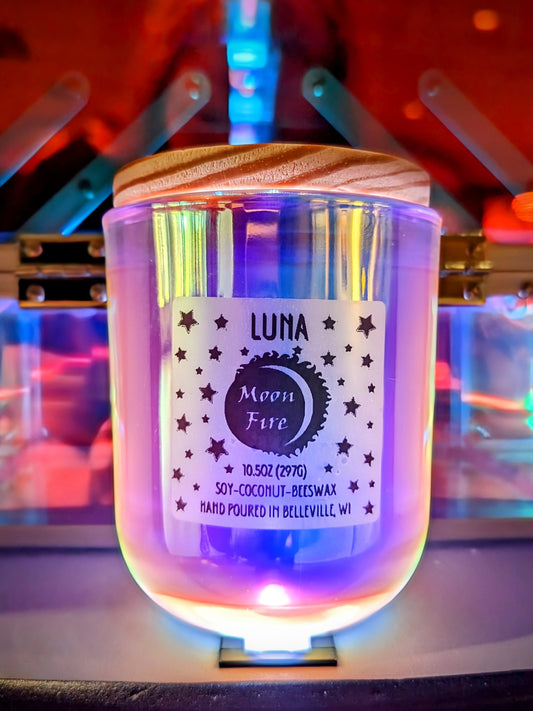 Luna Wooden X Wick Candle