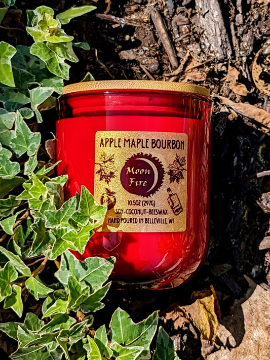 Apple Maple Bourbon Wooden X Wick Candle