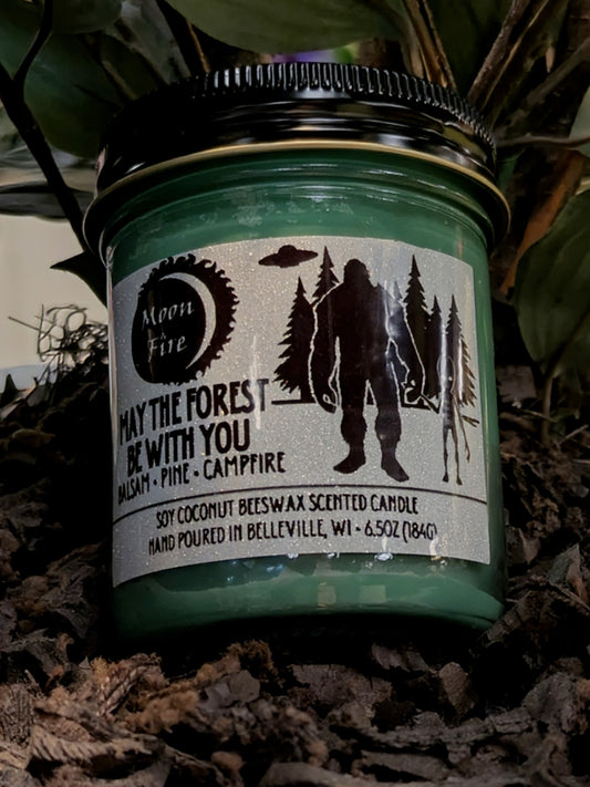 May The Forest Be With You Candle