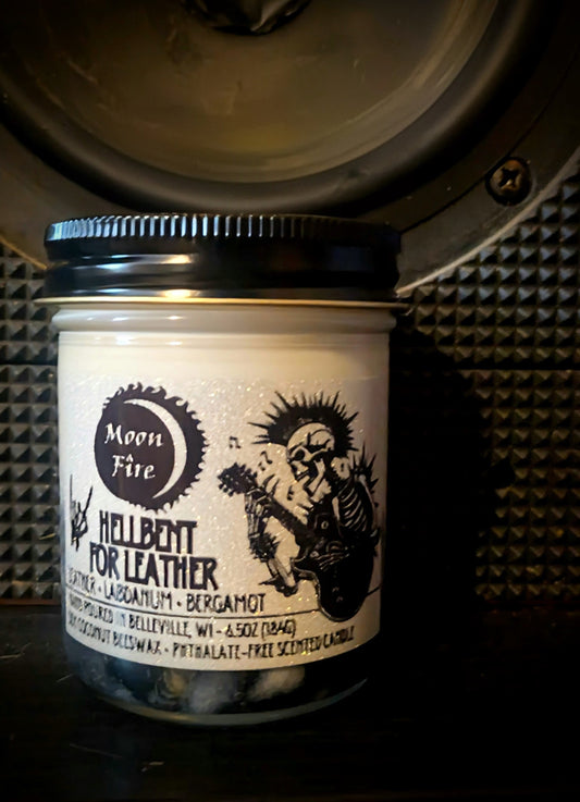 Hellbent for Leather Jar Candle