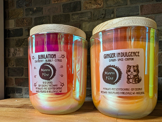 Ginger Indulgence Wooden X Wick Candle